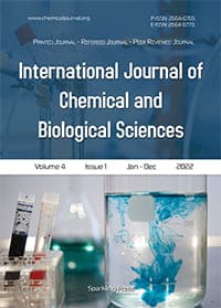 International Journal of Chemical and Biological Sciences Cover Page